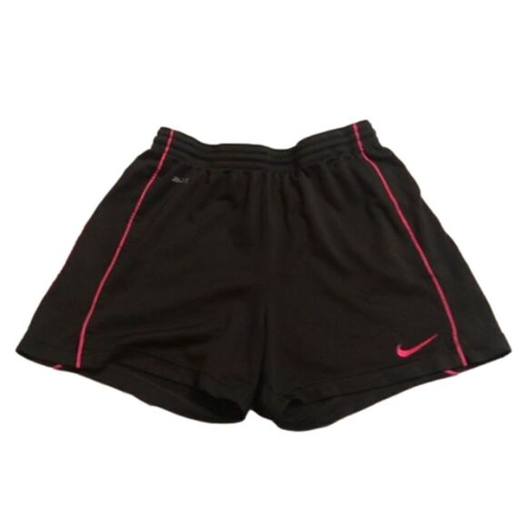 Nike Dri-Fit Shorts Charcoal/ Pink - Picture 1 of 7